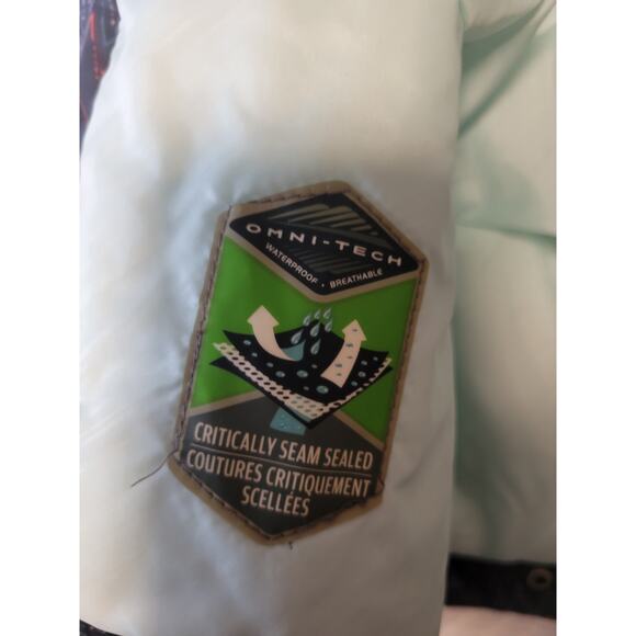 Columbia Women's Print Rain Snow Jacket Omni-Tech Breathable Waterproof Size M - Picture 3 of 9